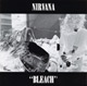Carátula de 'Bleach', Nirvana (1989)