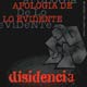 Carátula de 'Apología de lo Evidente', Disidencia (1998)