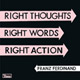 Carátula de 'Right Thoughts, Right Words, Right Action',  (2013)