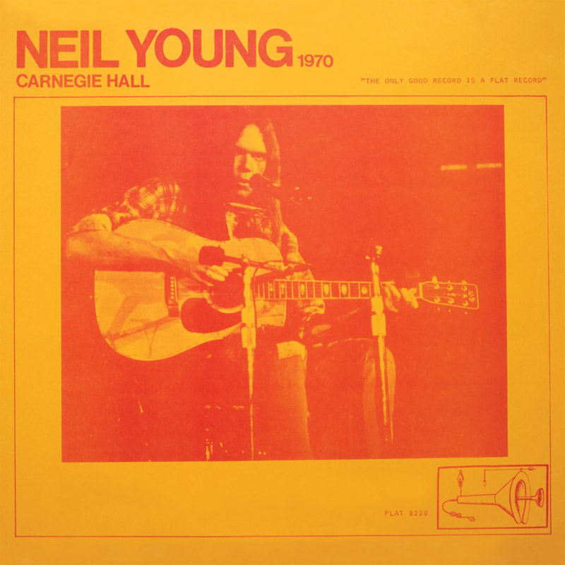 Carátula de 'Carnegie Hall 1970', Neil Young (2021)