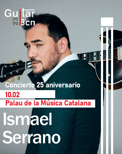 Ismael Serrano en Palau de la Música Catalana, más info...